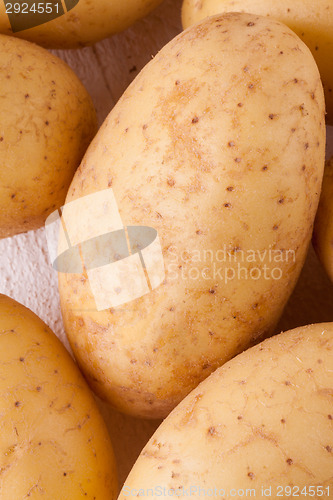 Image of Farm fresh washed whole potatoes