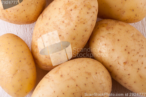 Image of Farm fresh washed whole potatoes