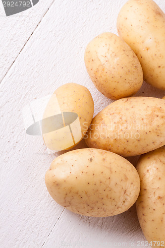 Image of Farm fresh washed whole potatoes