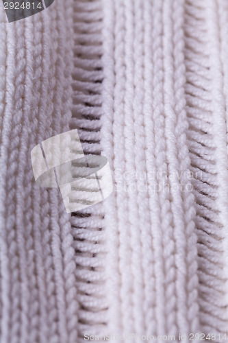 Image of Close up White Flax Cloth