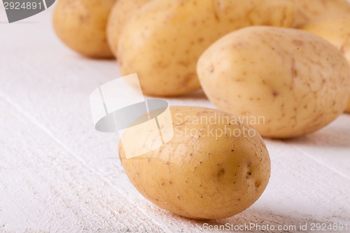 Image of Farm fresh washed whole potatoes