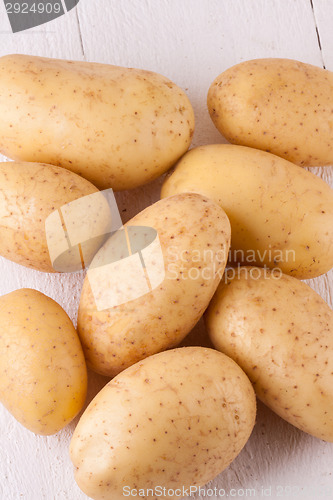 Image of Farm fresh washed whole potatoes