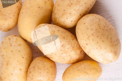 Image of Farm fresh washed whole potatoes