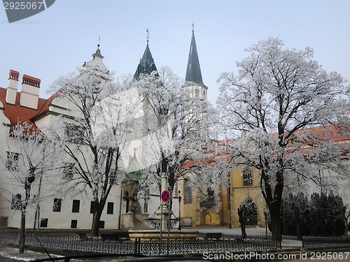 Image of Frosted Medieval Town