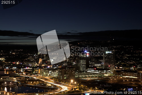 Image of Oslo by night