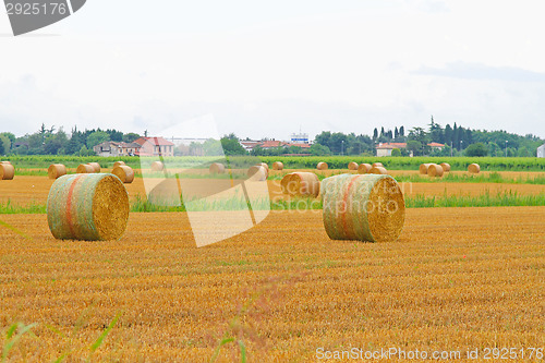 Image of Haystack rolling