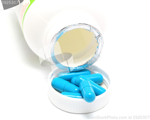 Image of blue pills