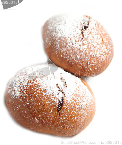 Image of buns with jam