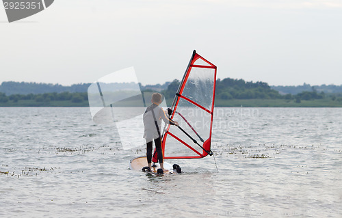 Image of Learning to windsurf