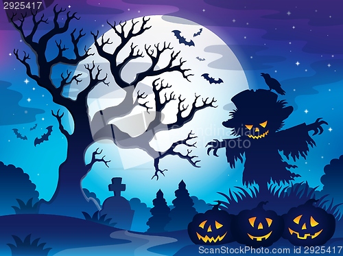 Image of Spooky tree theme image 6