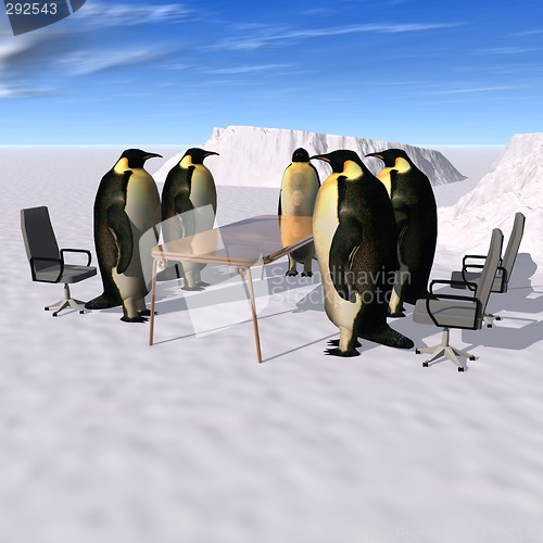 Image of business meeting