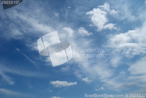 Image of sky and clouds