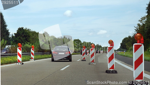 Image of interstate scenery in germany