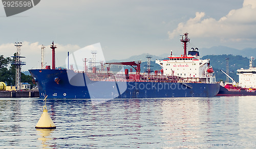 Image of Tanker in port
