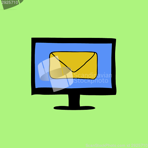 Image of Doodle color email sign