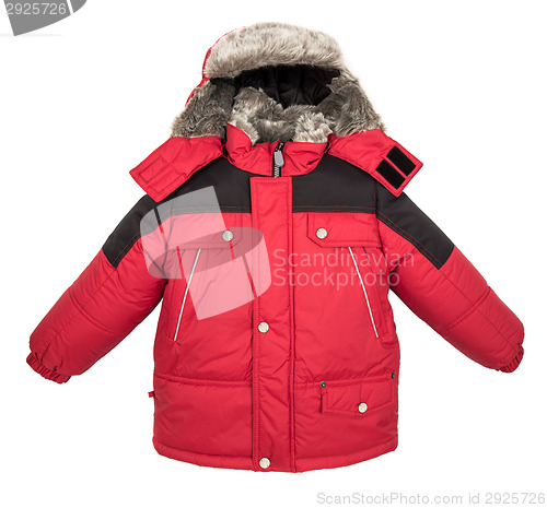 Image of Warm jacket isolated