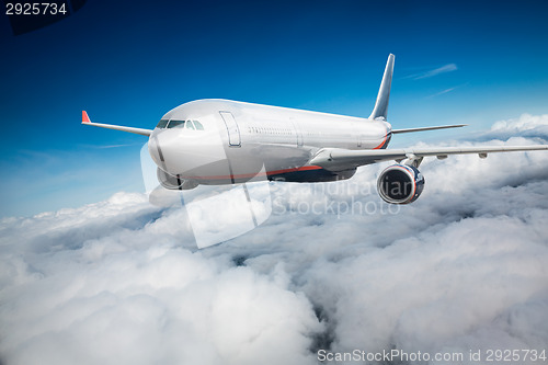 Image of Passenger Airliner in the sky