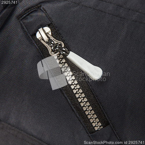 Image of Close up zipper