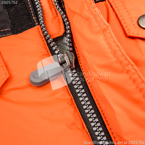 Image of Close up zipper