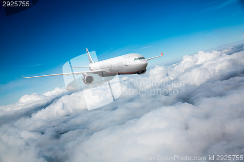 Image of Passenger Airliner in the sky