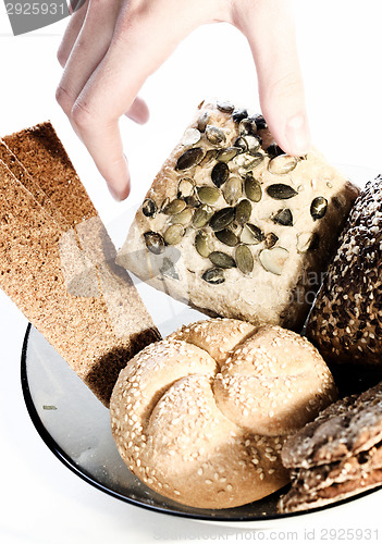 Image of Assortment of baked bread