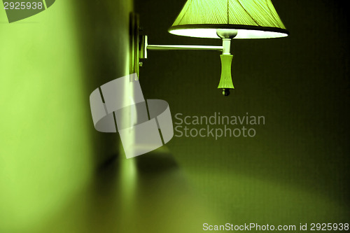 Image of Green lamp