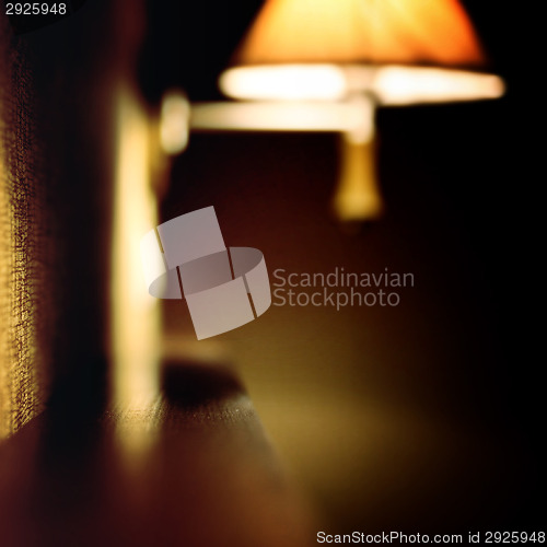 Image of Orange lamp