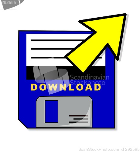 Image of dowload from floppy disk