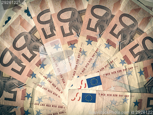 Image of Retro look Euro note