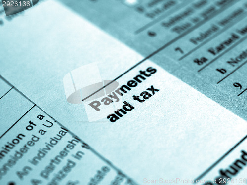 Image of Tax forms