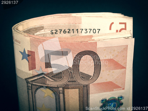 Image of Retro look Euro note