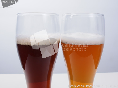 Image of Two glasses of German beer