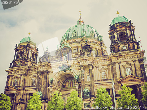 Image of Retro look Berliner Dom