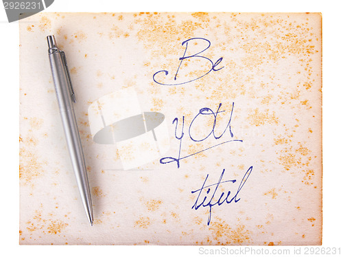 Image of Old paper grunge background