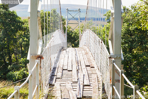 Image of Old white bridge