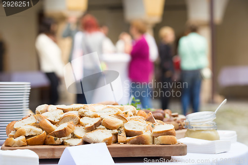 Image of Catering at the business event.