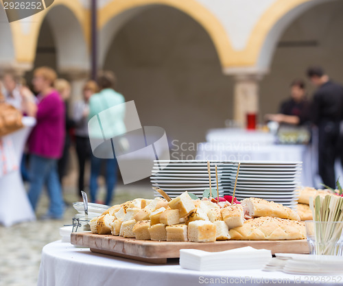 Image of Catering at the business event.