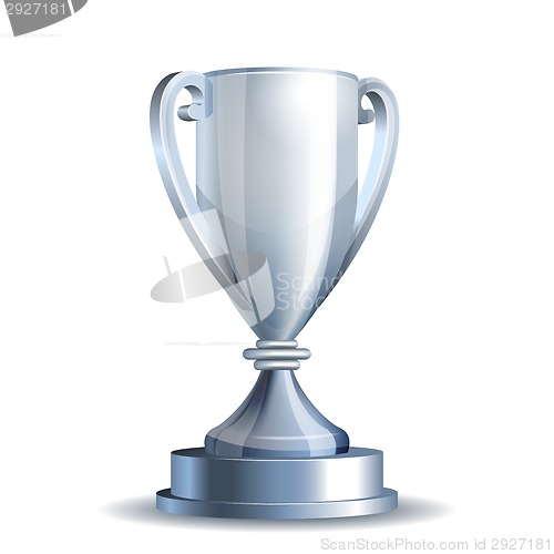 Image of Silver trophy cup