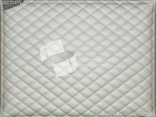 Image of Beige leather background with rhombus bumps