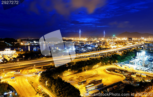 Image of hong kong modern city