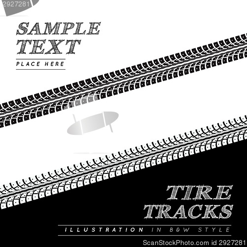 Image of Tire tracks