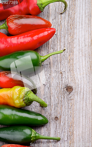 Image of Frame of Chili Peppers