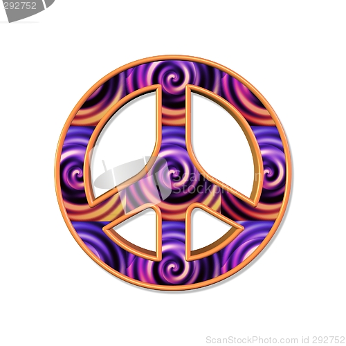 Image of peace and love symbol