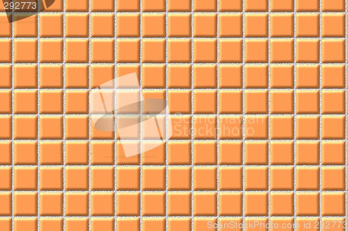 Image of orange tiles background