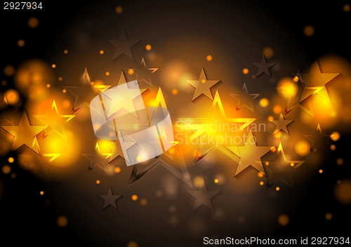 Image of Abstract shiny stars background