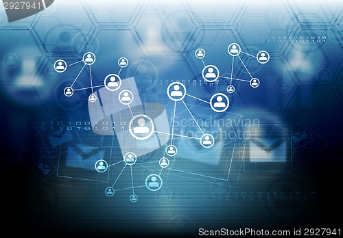 Image of Concept connect team background