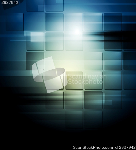 Image of Modern tech vector background