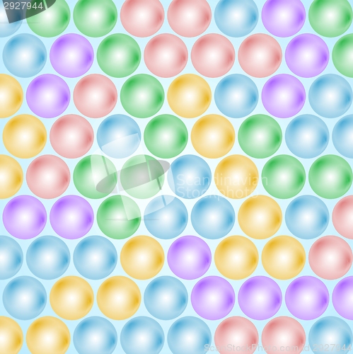 Image of Abstract balls background