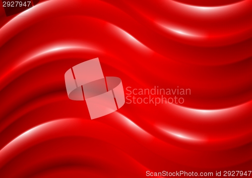 Image of Shiny waves abstract background