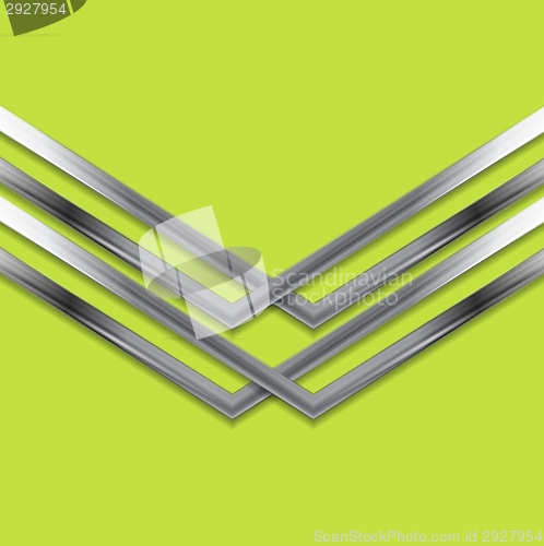 Image of Abstract tech metallic background